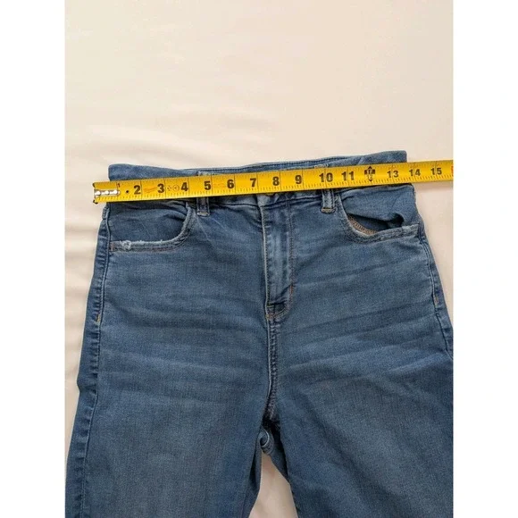 American Eagle Curvy Hi Rise Jegging Next Level Stretch Women's 8 Long - Picture 5 of 10